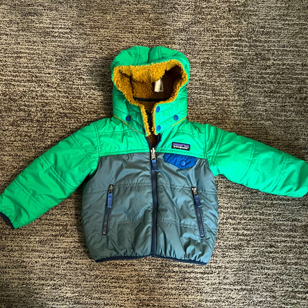 Patagonia Toddler Reversible Tribbles Hoody - Gently Used!